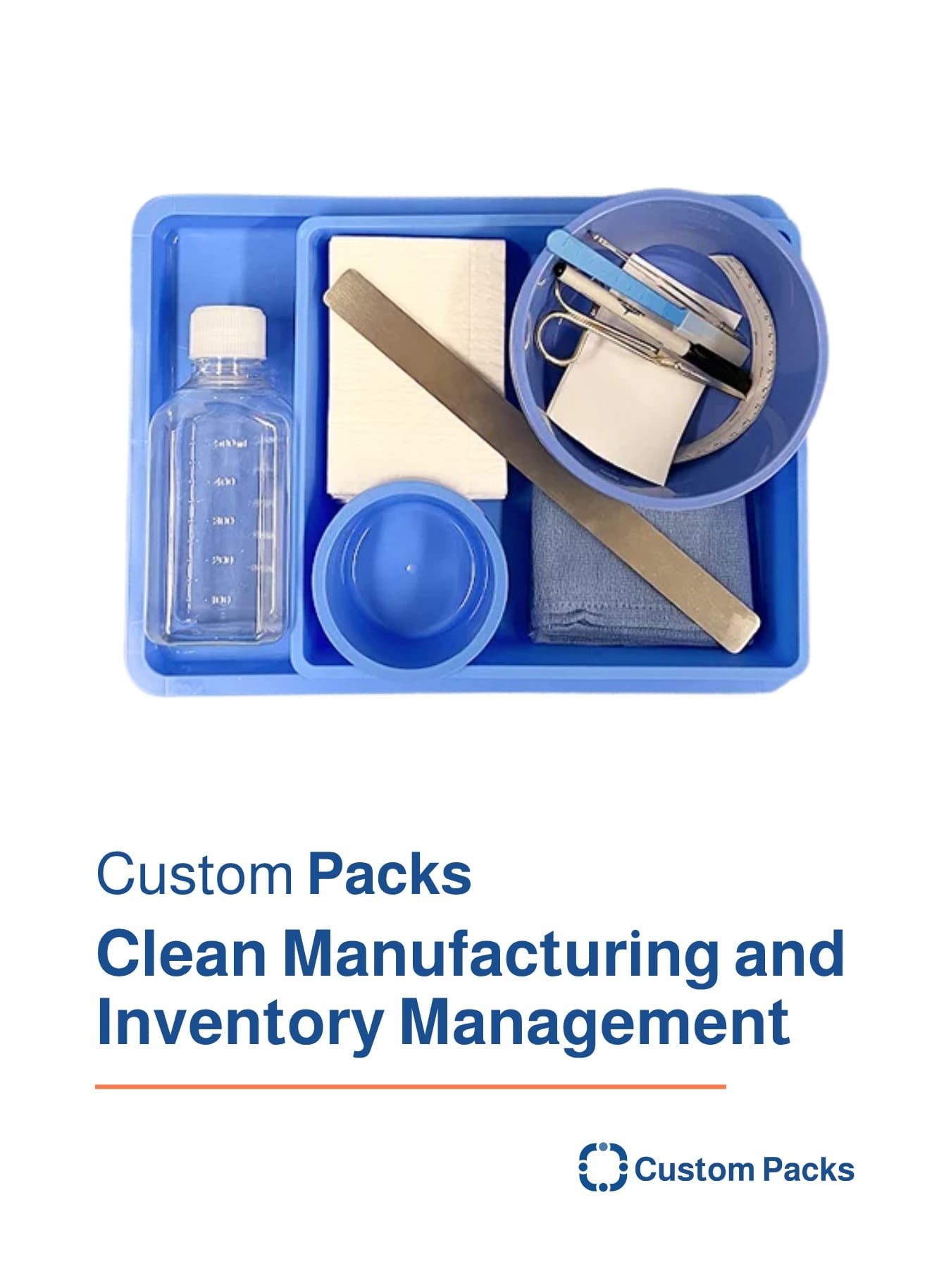 Custom Packs Clean Manufacturing and Inventory Management